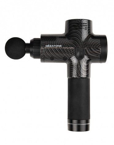 Перкуcсионный массажер пистолет с 6 насадками АМГ143